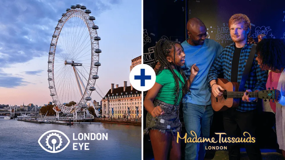 London Eye + Madame Tussauds London – 2 way ticket - Image 1